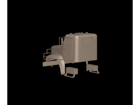 Freightliner M916A1 3d print model 3D 打印模型