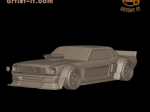 Mustang Hoonicorn 3D-printmodel 3D printmodel
