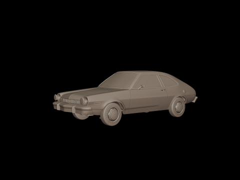 Pinto 1973 3d print model 3D Принт Модель