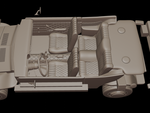 Pinto 1973 3d print model 3D प्रिंट मॉडल