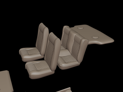 Pinto 1973 3d print model 3D प्रिंट मॉडल