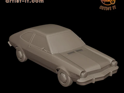 Pinto 1973 3d print model 3D Print Model