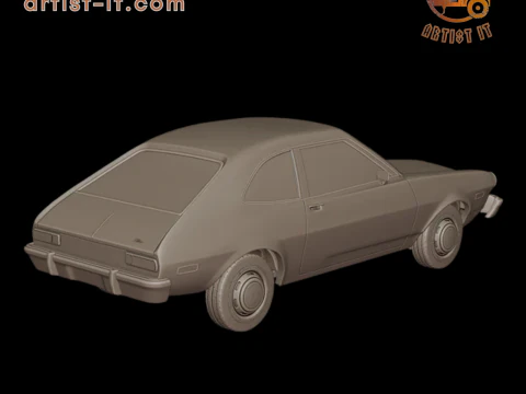 Pinto 1973 3d print model 3D Print Model