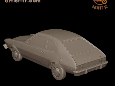 Pinto 1973 3d print model 3D Print Model