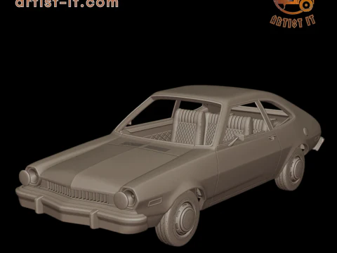Pinto 1973 3d print model 3D Print Model