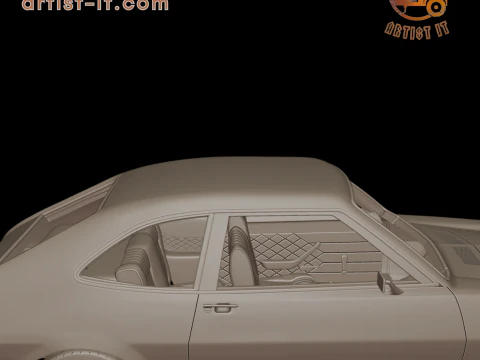 Pinto 1973 3d print model 3D Print Model