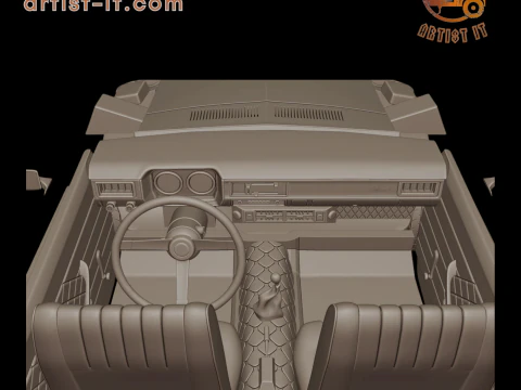 Pinto 1973 3d print model 3D Print Model