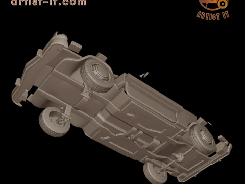 Pinto 1973 3d print model 3D Print Model