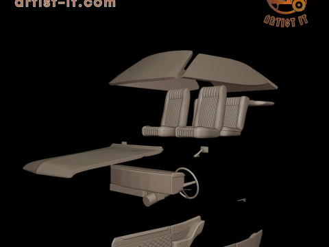 Pinto 1973 3d print model 3D Print Model