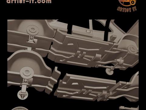 Pinto 1973 3d print model 3D Print Model