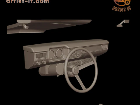 Pinto 1973 3d print model 3D Print Model