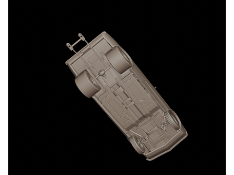 1972 Pinto Bob Glidden Pro Stock 3d print model 3D Baskı Modeli