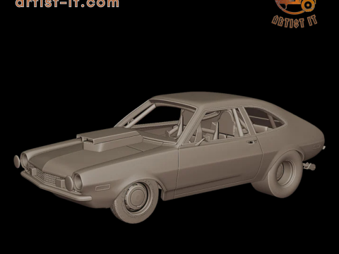 1972 Pinto Bob Glidden Pro Stock 3D-printmodel 3D printmodel
