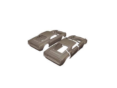 Mach forty 1969 3d print model Model Cetak 3D