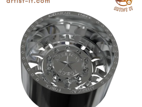 REAR AMERICAN FORCE 9 LIBERTY DRW 3D Druckmodell