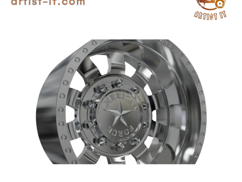 REAR AMERICAN FORCE 23 BOLT DRW 3D Print Model