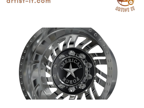 REAR AMERICAN FORCE 70 SHIFT DRW Model Cetak 3D