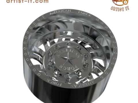 REAR AMERICAN FORCE 70 SHIFT DRW Model Cetak 3D