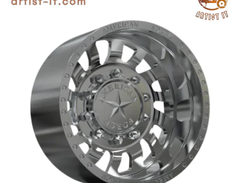 REAR AMERICAN FORCE D03 ZINK DRW 3D Print Model