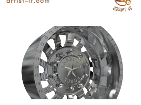 REAR AMERICAN FORCE D03 ZINK DRW Model Cetak 3D