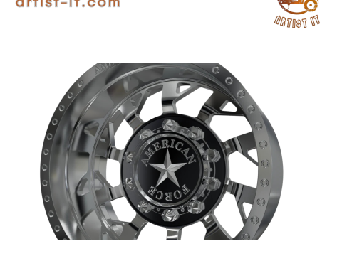 REAR AMERICAN FORCE D04 MAN OWAR DRW Model Cetak 3D