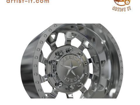 REAR AMERICAN FORCE D04 MAN OWAR DRW Model Cetak 3D
