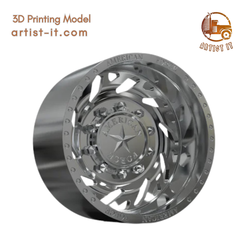 REAR AMERICAN FORCE F07 TREK DRW 3D Принт Модель .c4d .max .obj .3ds .fbx .stl .blend 