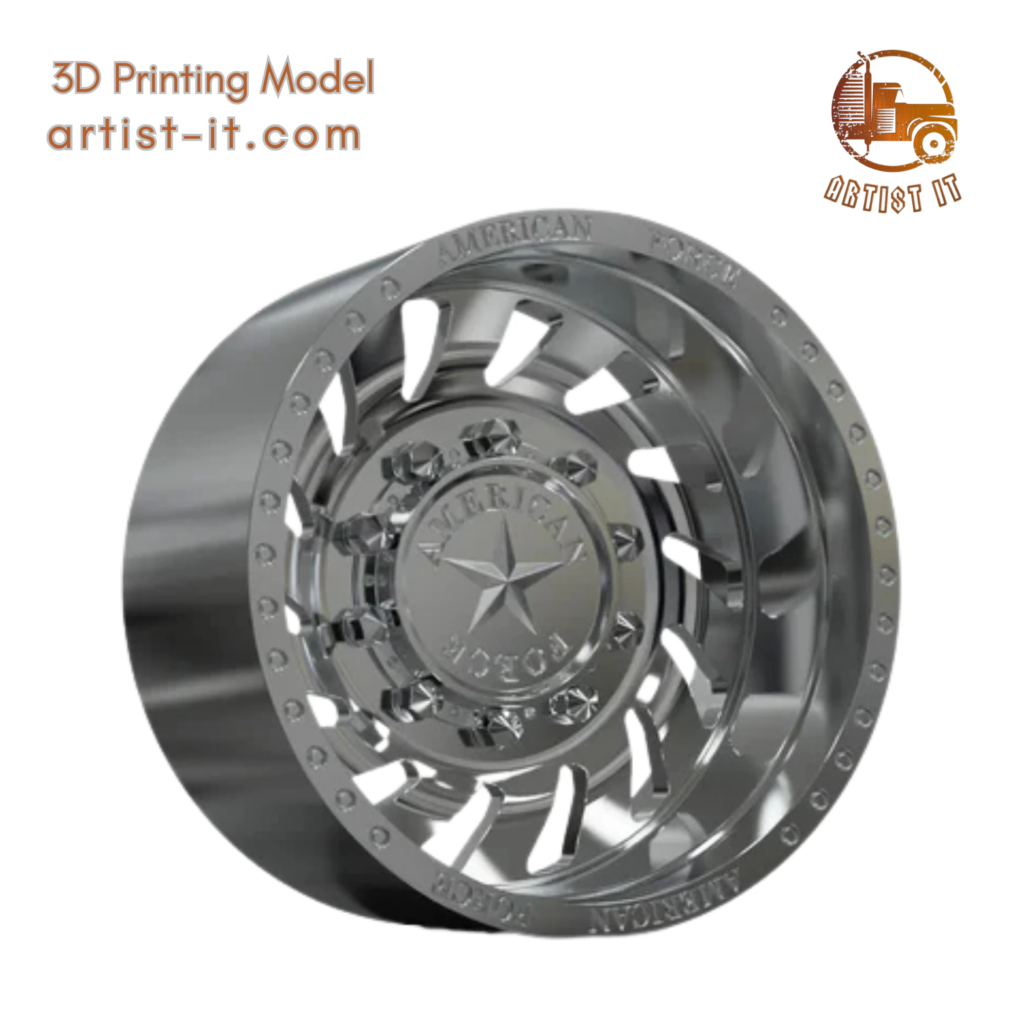 REAR AMERICAN FORCE G11 REWIND DRW 3D Print Model .c4d .max .obj .3ds .fbx .stl .blend