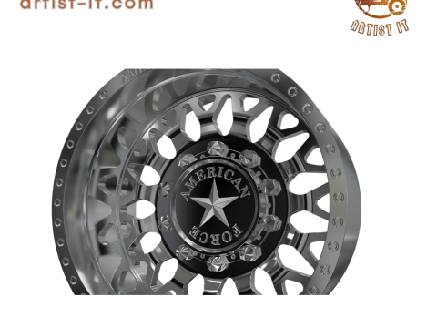 REAR AMERICAN FORCE G17 EVO DRW Model Cetak 3D