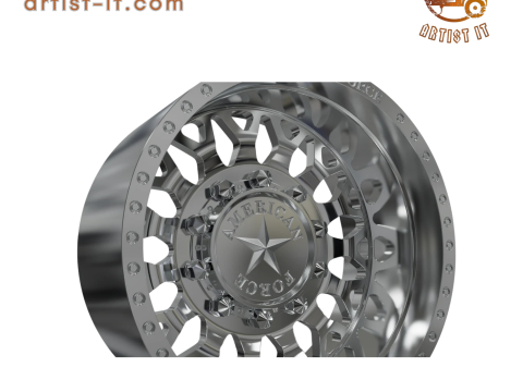 REAR AMERICAN FORCE G17 EVO DRW Model Cetak 3D