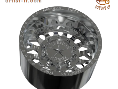 REAR AMERICAN FORCE G17 EVO DRW Model Cetak 3D