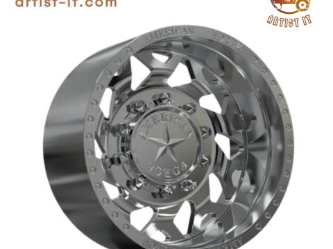 REAR AMERICAN FORCE H01 CONTRA DRW Model Cetak 3D