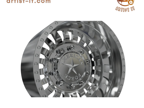 REAR AMERICAN FORCE H91 DOOM DRW Modello di stampa 3D