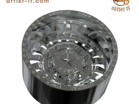 REAR AMERICAN FORCE H91 DOOM DRW Modello di stampa 3D