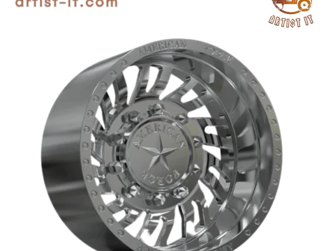 REAR AMERICAN FORCE H92 THRUST DRW 3D Print Model