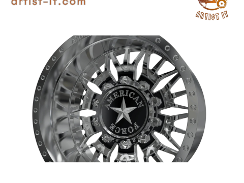 REAR AMERICAN FORCE J02 THUNDER DRW 3D प्रिंट मॉडल