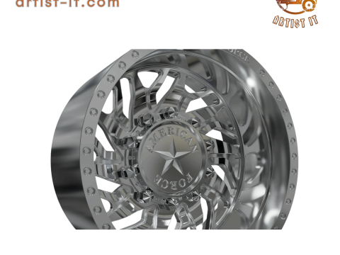REAR AMERICAN FORCE N13 DERANGE DRW Model Cetak 3D