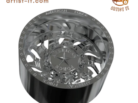 REAR AMERICAN FORCE N13 DERANGE DRW Model Cetak 3D
