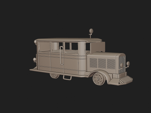 BUDA 619 RAIL 3D PRINT MODEL 3D Baskı Modeli