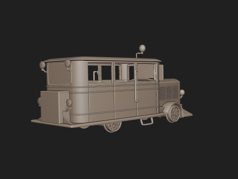 BUDA 619 RAIL 3D PRINT MODEL 3D Baskı Modeli