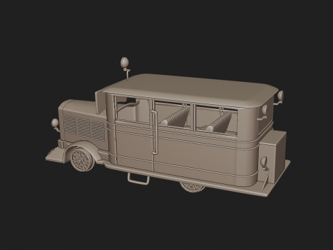BUDA 619 RAIL 3D PRINT MODEL 3D Baskı Modeli