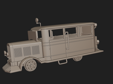 BUDA 619 RAIL 3D PRINT MODEL 3D Baskı Modeli