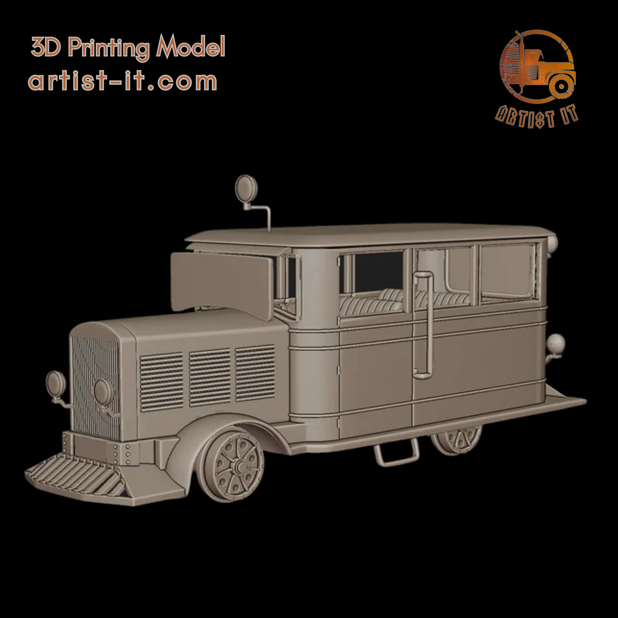 BUDA 619 RAIL 3D PRINT MODEL 3D Print Model .c4d .max .obj .3ds .fbx .stl .blend