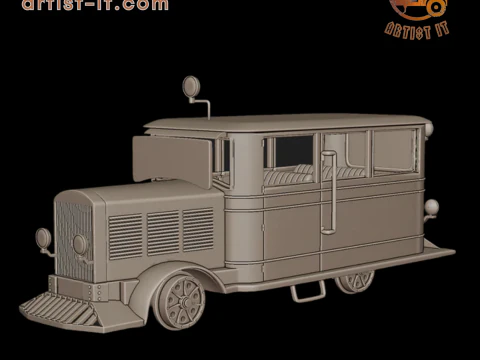 BUDA 619 RAIL 3D-DRUCKMODELL 3D Druckmodell