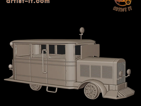 BUDA 619 RAIL 3D PRINT MODEL 3D Print Model