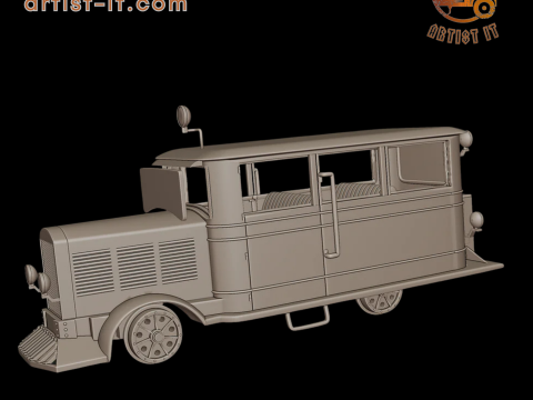 BUDA 619 RAIL 3D PRINT MODEL 3D Print Model