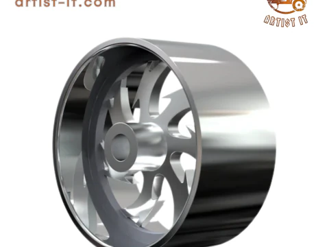 ARTIS ATOMIC WHEEL 3D Print Model