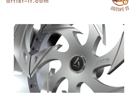 ARTIS ATOMIC WHEEL 3D Print Model