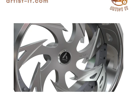 ARTIS ATOMIC WHEEL 3D Print Model