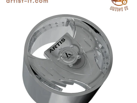 ARTIS BATMAN CONCAVE WHEEL 3D Print Model